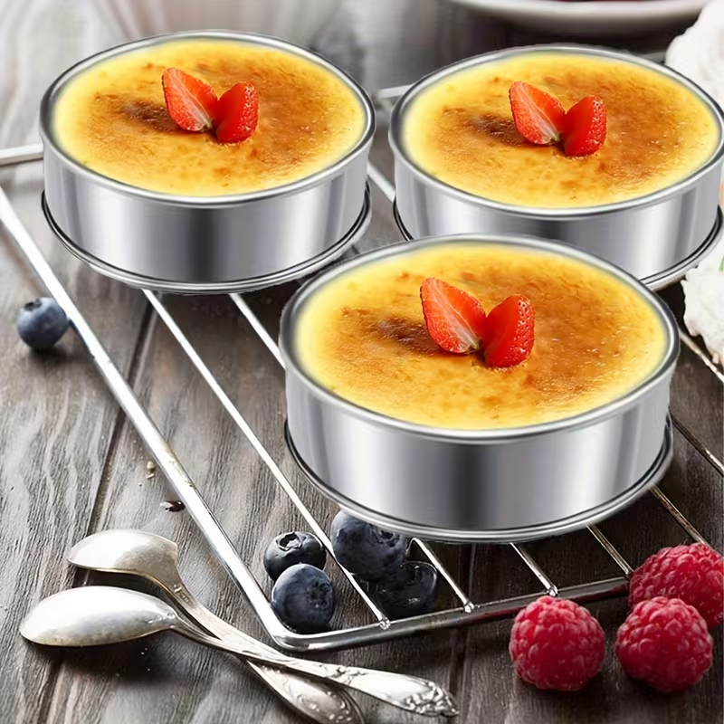 Kitchen Baker - 1Pcs Double Rolled Stainless Steel English