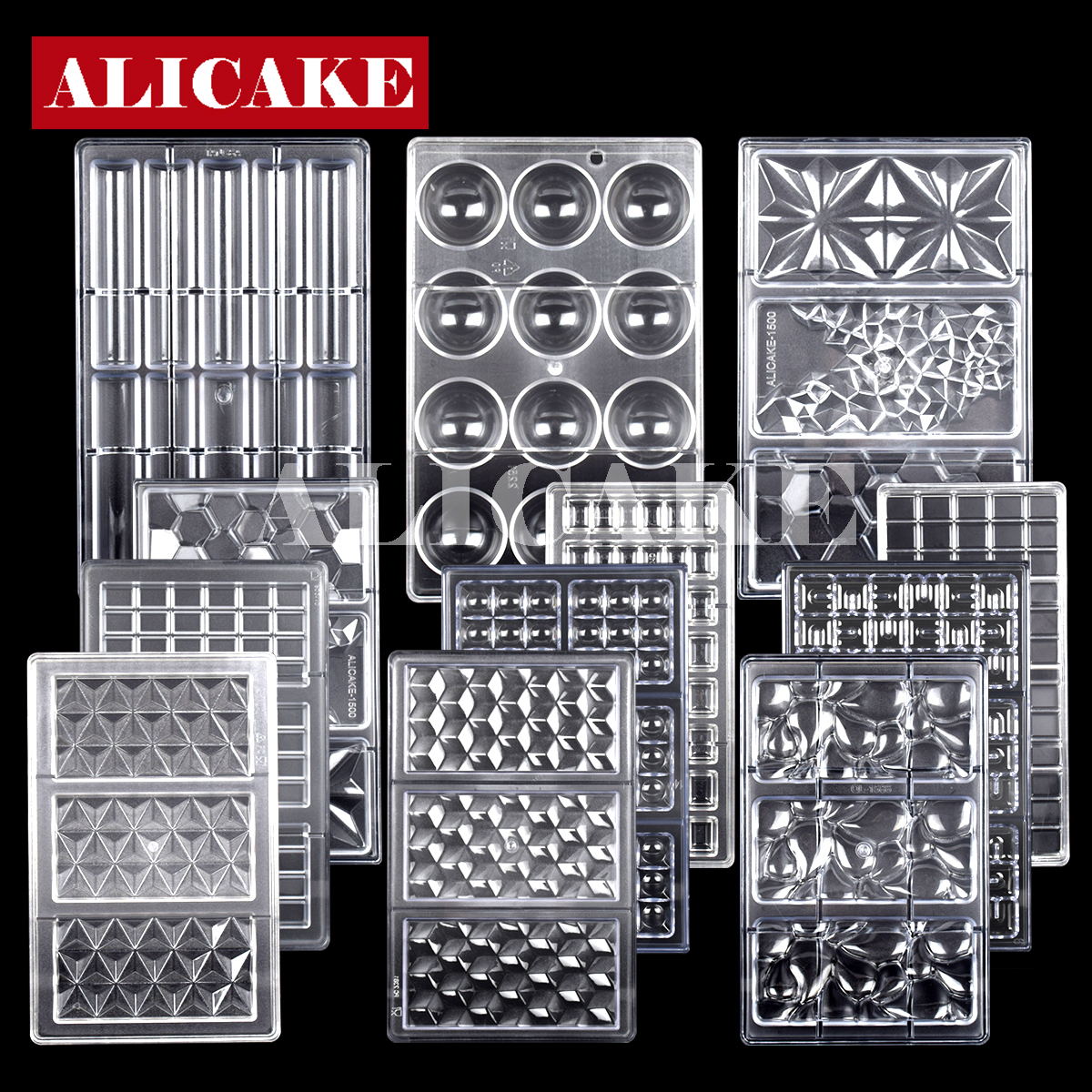 Kitchen Baking Utensils - Chocolate Mould Polycarbonate Candy Chocolate Bar