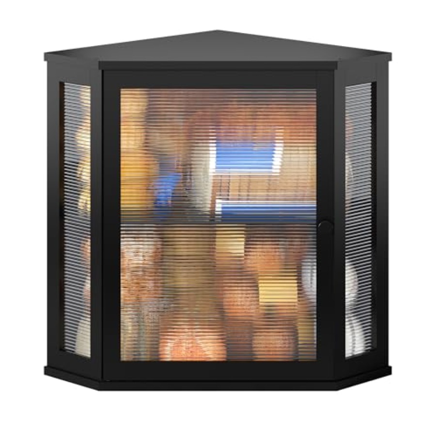 Kitchen Baking Corner - Corner Bread Box for Kitchen Countertop