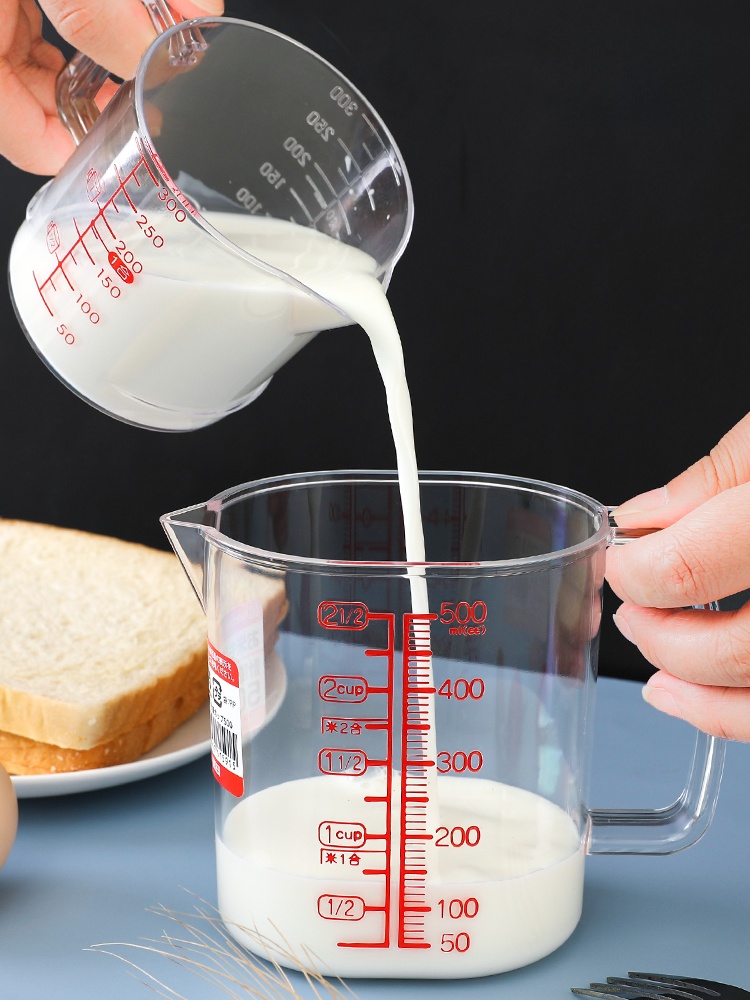 Kitchen Baking Utensils - NAKAYA Plastic Measuring Cup 500ML Baking