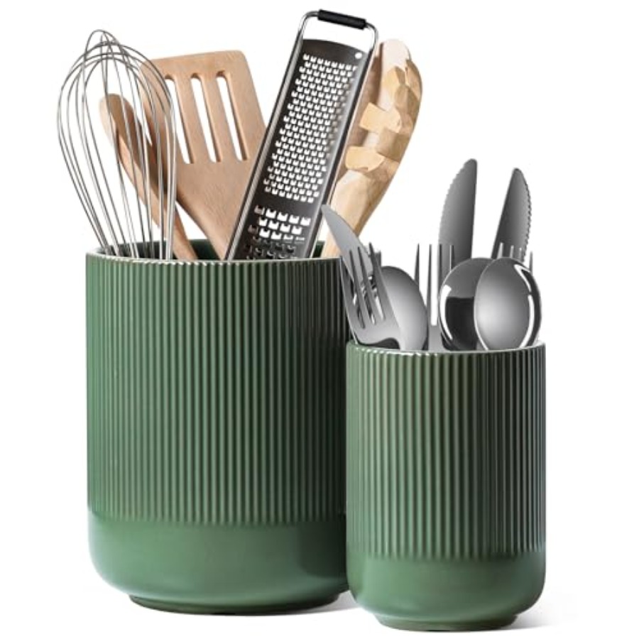 Kitchen Utensils - Utensil Holder for Kitchen Counter, 7.3