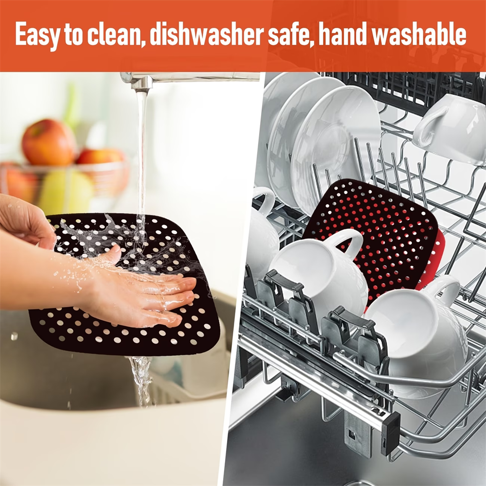 Reusable Air Fryer Pad, Silico - Kitchen Baking Mat recensie en prijs