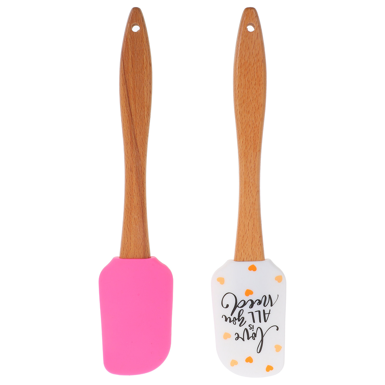 2Pcs Valentine Themed Silicone - Kitchen Baking Utensils recensie en prijs
