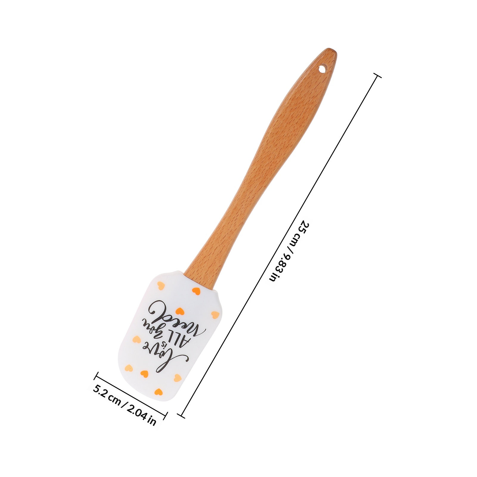 2Pcs Valentine Themed Silicone - Kitchen Baking Utensils recensie en prijs
