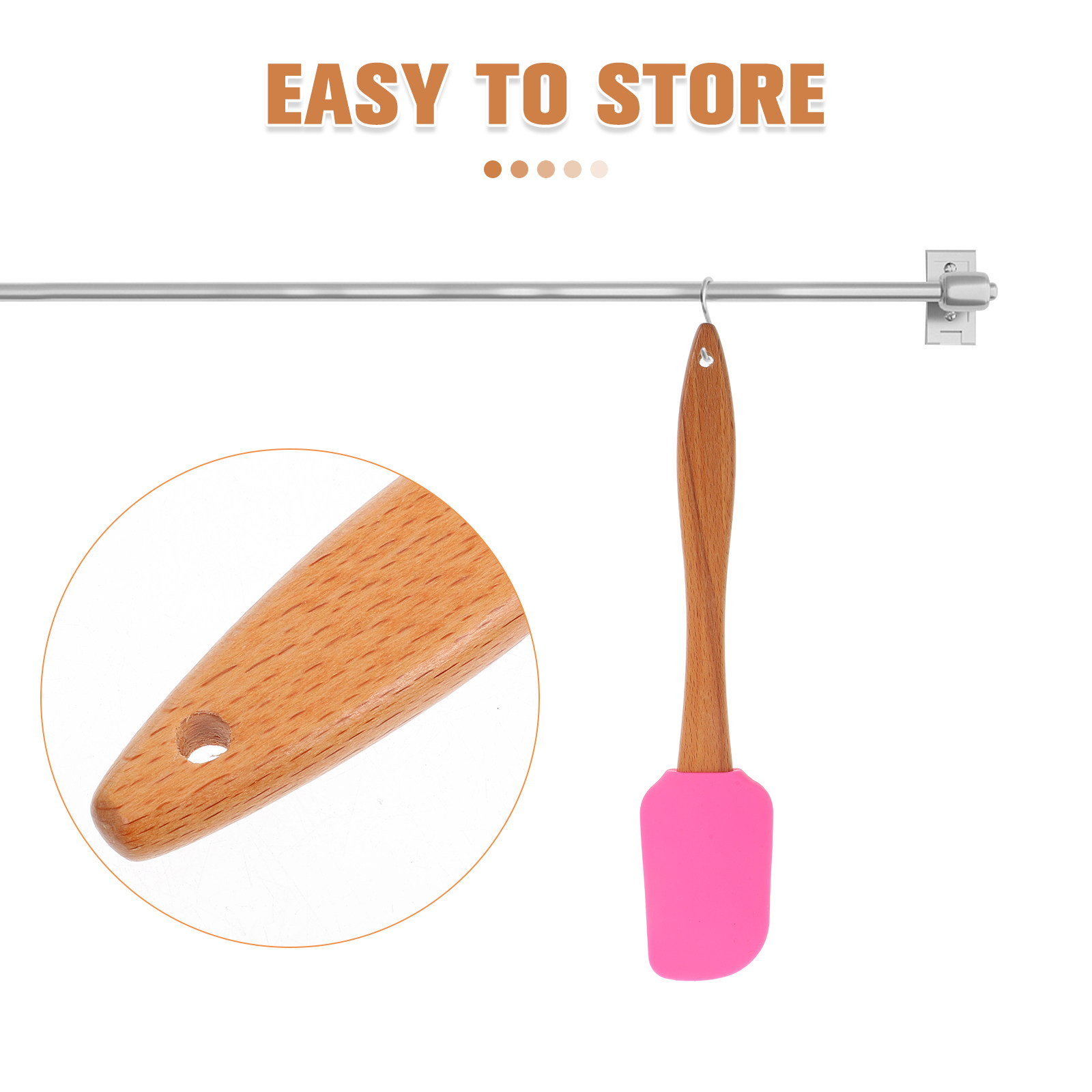 2Pcs Valentine Themed Silicone - Kitchen Baking Utensils recensie en prijs