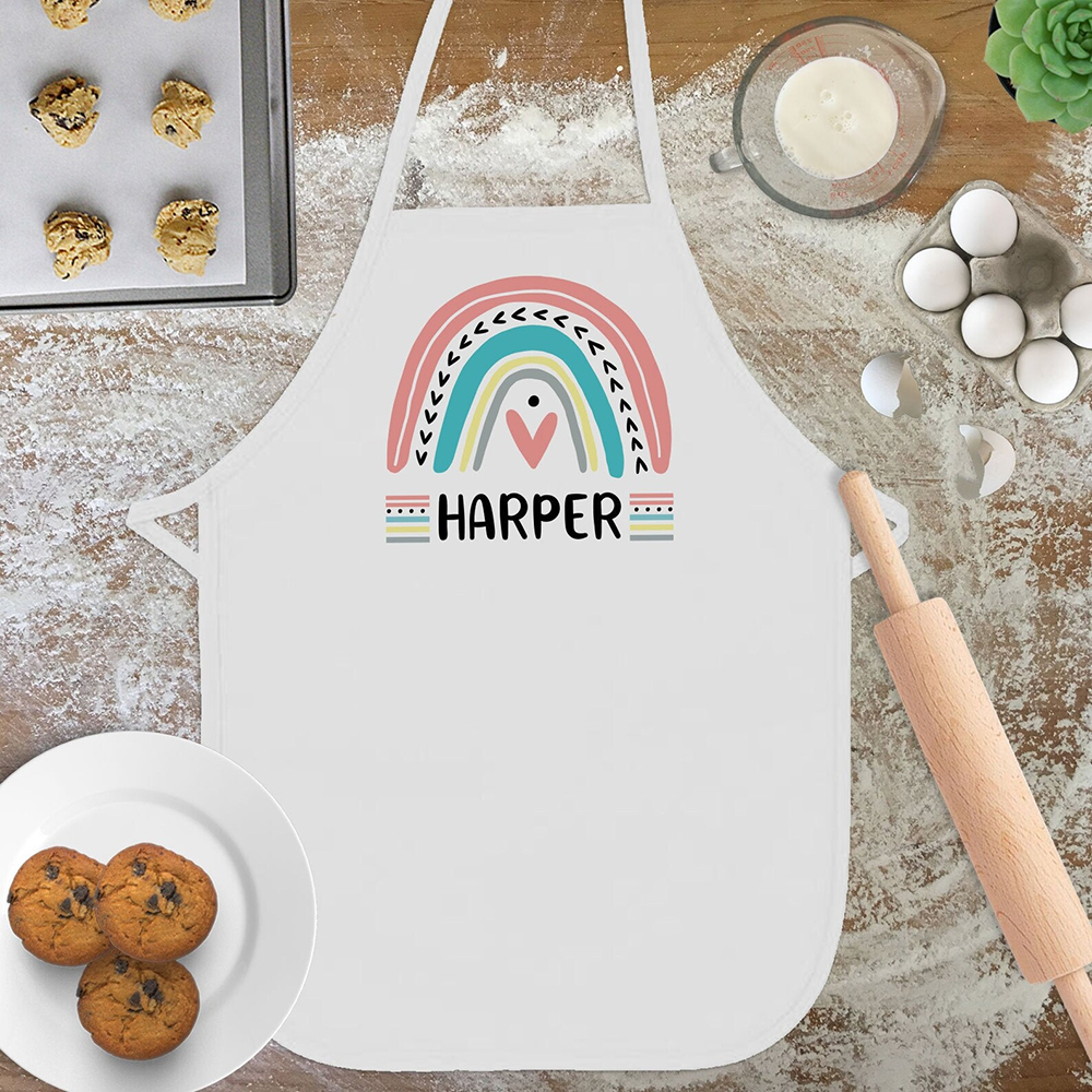 Personalized Rainbow Apron for - Baking Kitchen Kids recensie en prijs