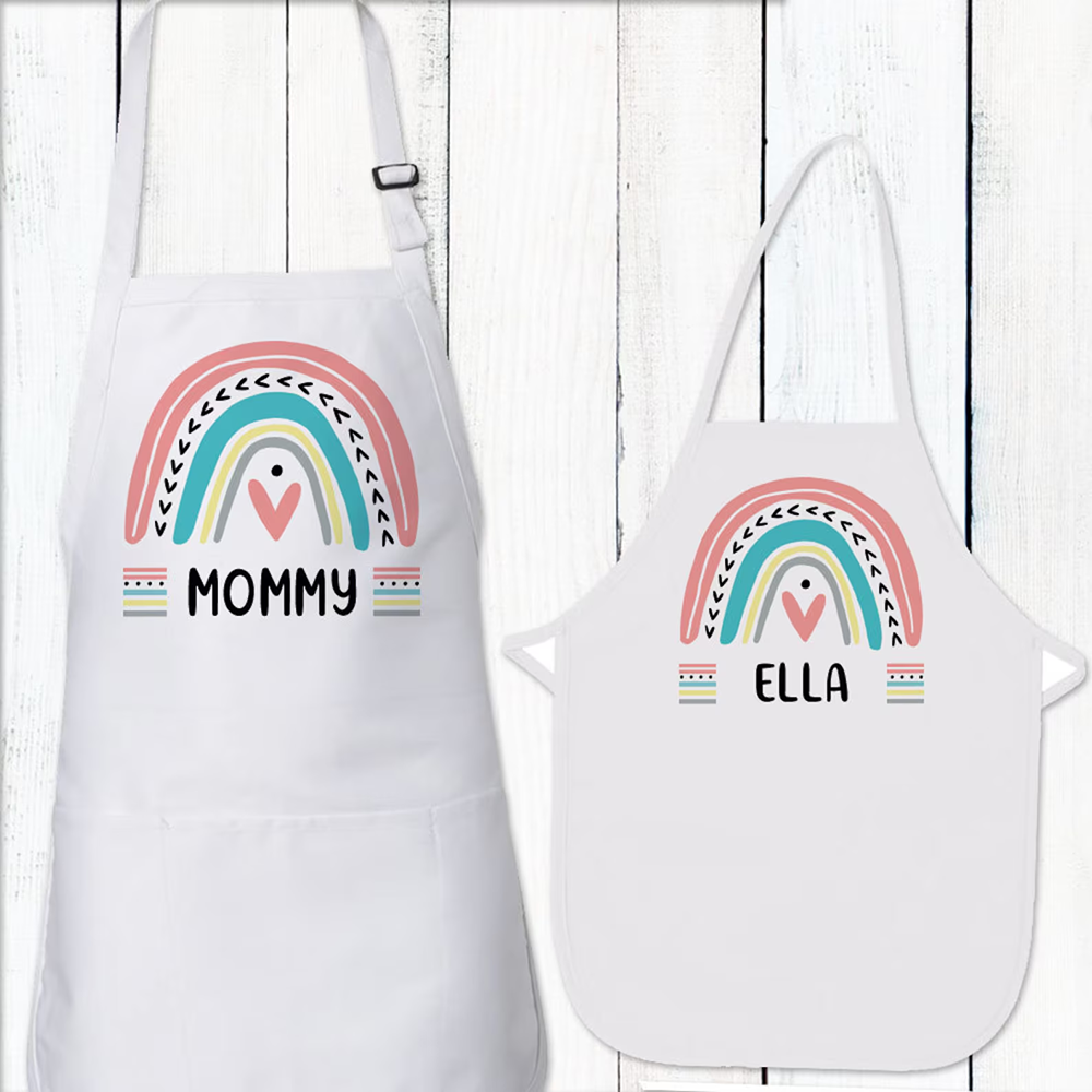 Personalized Rainbow Apron for - Baking Kitchen Kids recensie en prijs