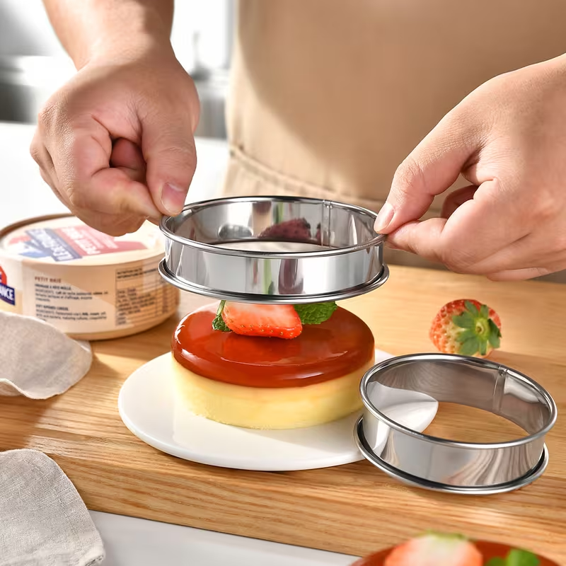 1Pcs Double Rolled Stainless S - Kitchen Baker recensie en prijs