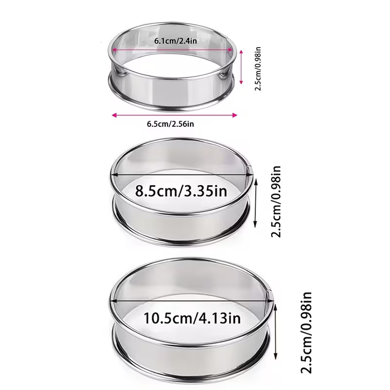 1Pcs Double Rolled Stainless S - Kitchen Baker recensie en prijs
