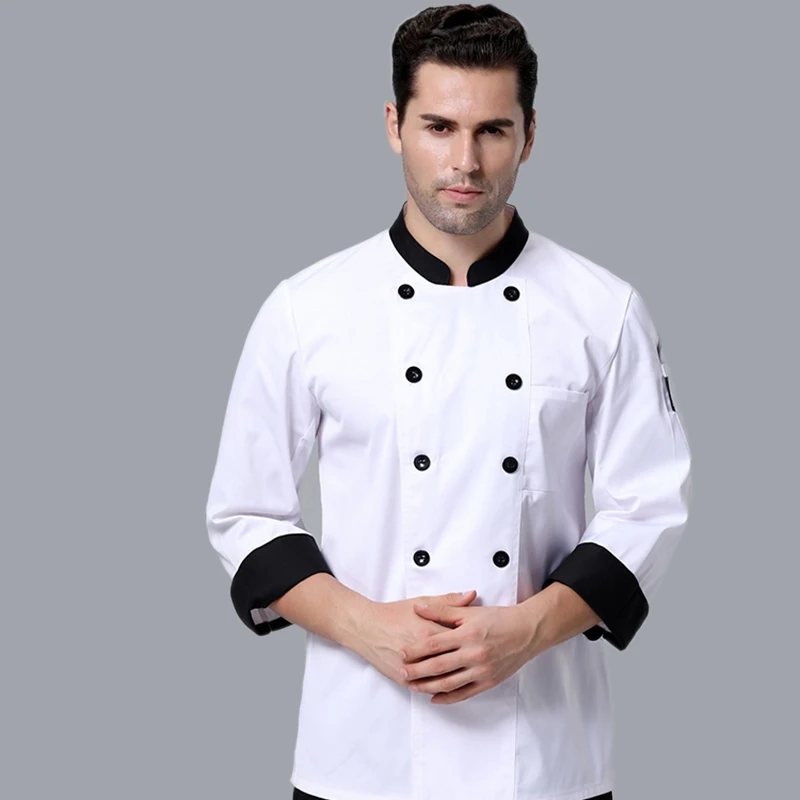 Unisex Chef Jacket Long Sleeve - Kitchen Baker recensie en prijs