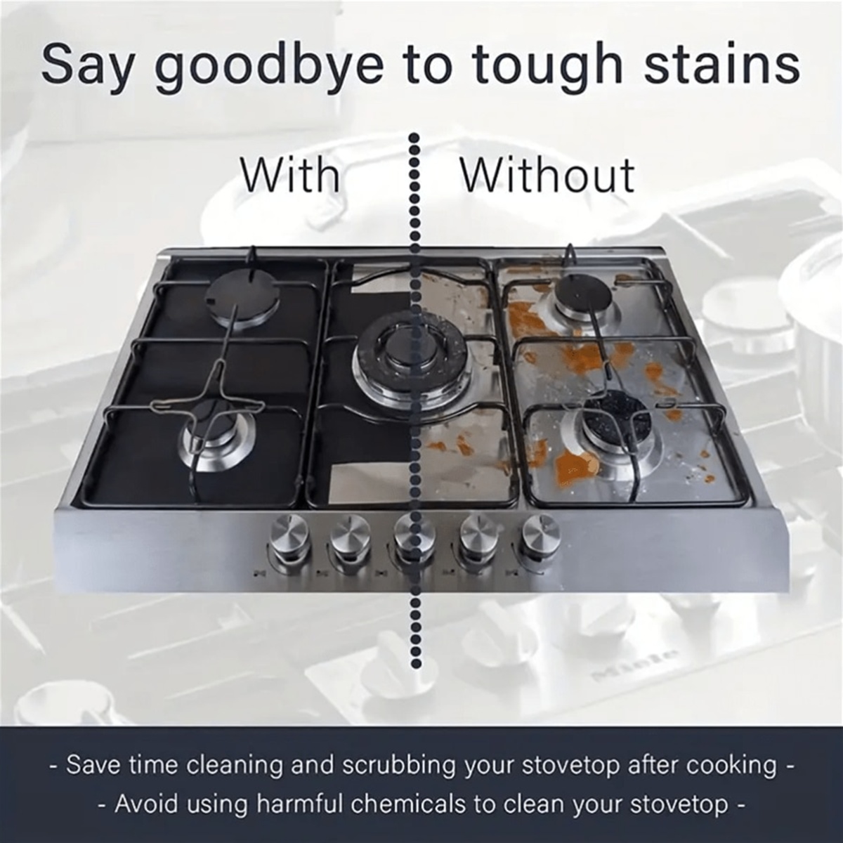 2PCS Teflon Gas Stove Cover, 0 - Kitchen Baking Mat recensie en prijs