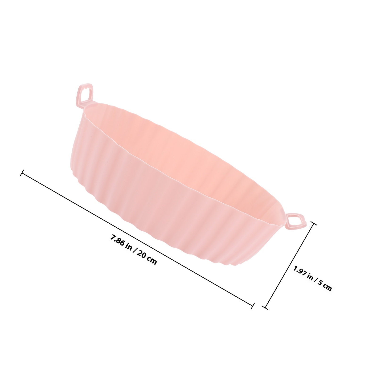 2Pcs Silicone Air Fryer Basket - Kitchen Baking Mat recensie en prijs