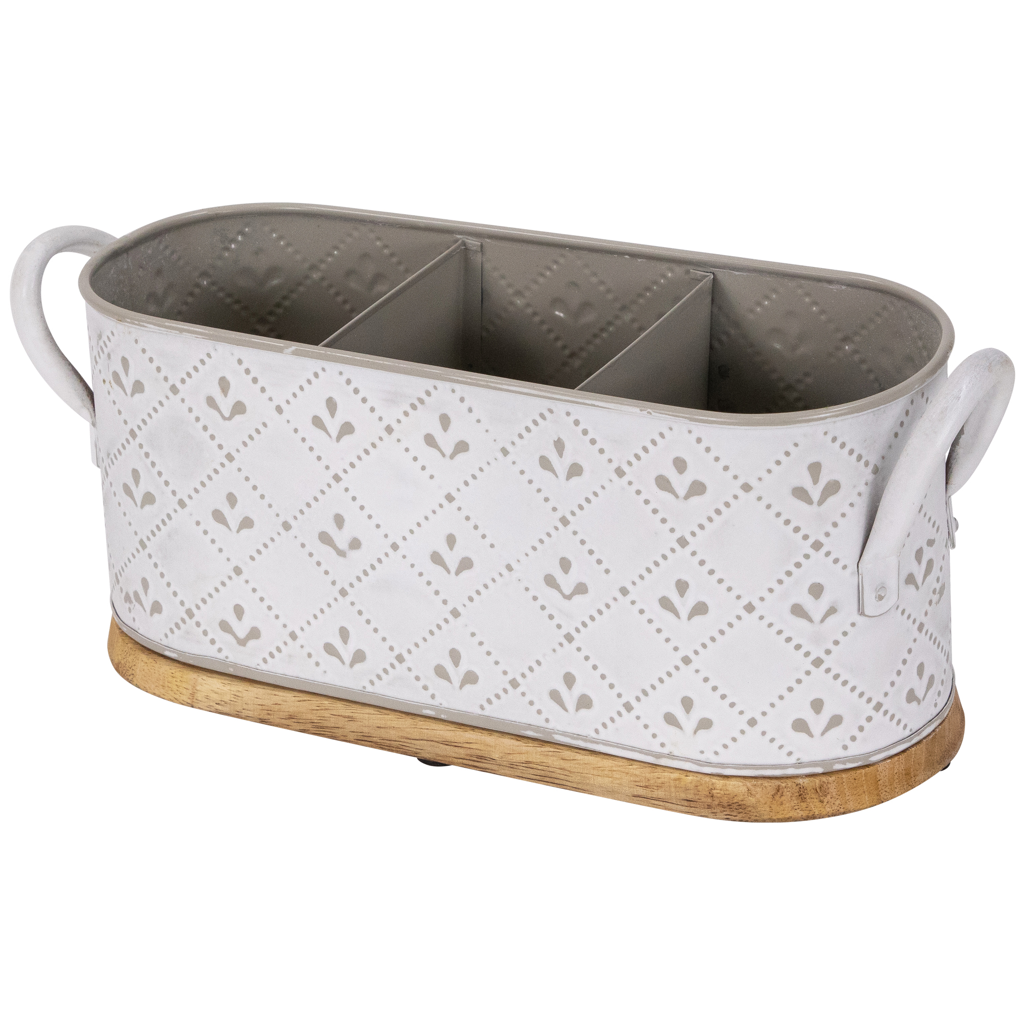 White oval embossed utensil ca - Kitchen Utensils recensie en prijs