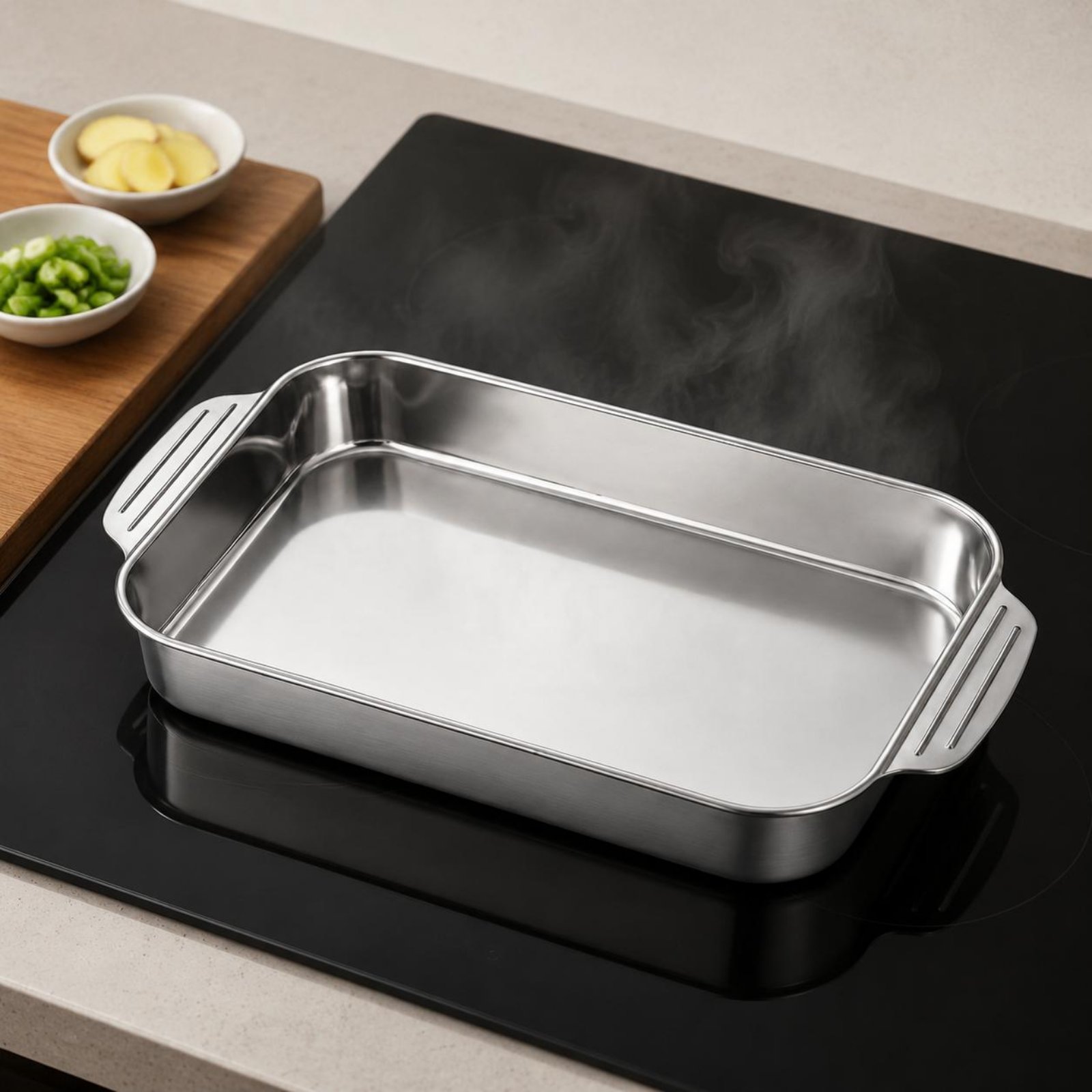 Stainless Steel Roasting Pan R - Kitchen Baking Corner recensie en prijs