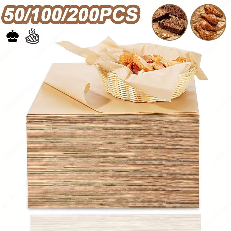 50/100/200PCS Baking Paper Par - Kitchen Baking Mat recensie en prijs