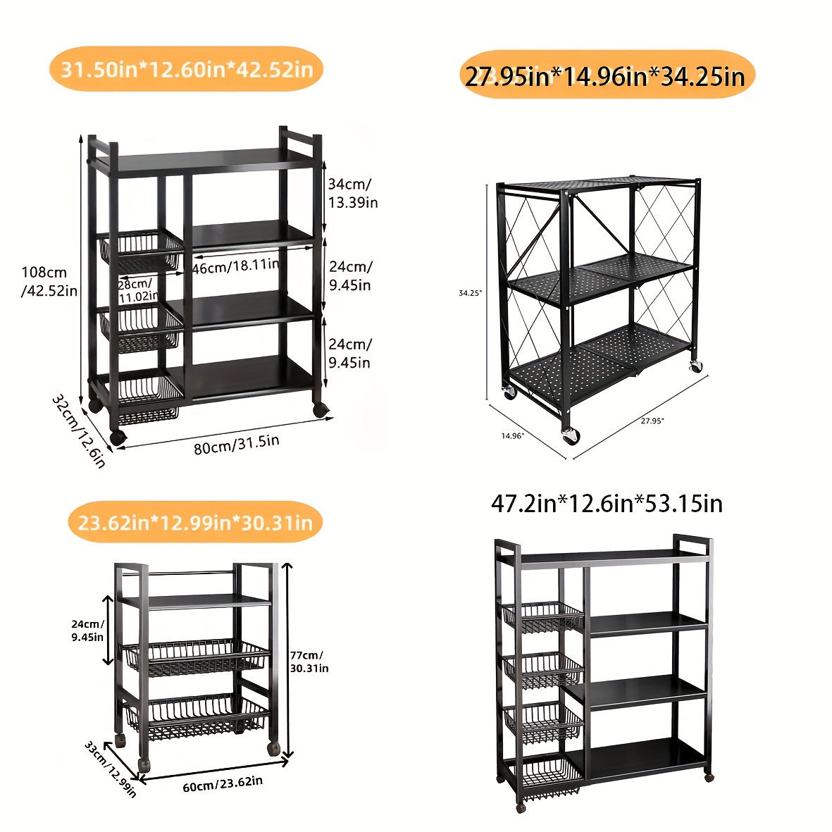 us1pc Movable Storage Rack, Ad - Kitchen Utensils recensie en prijs