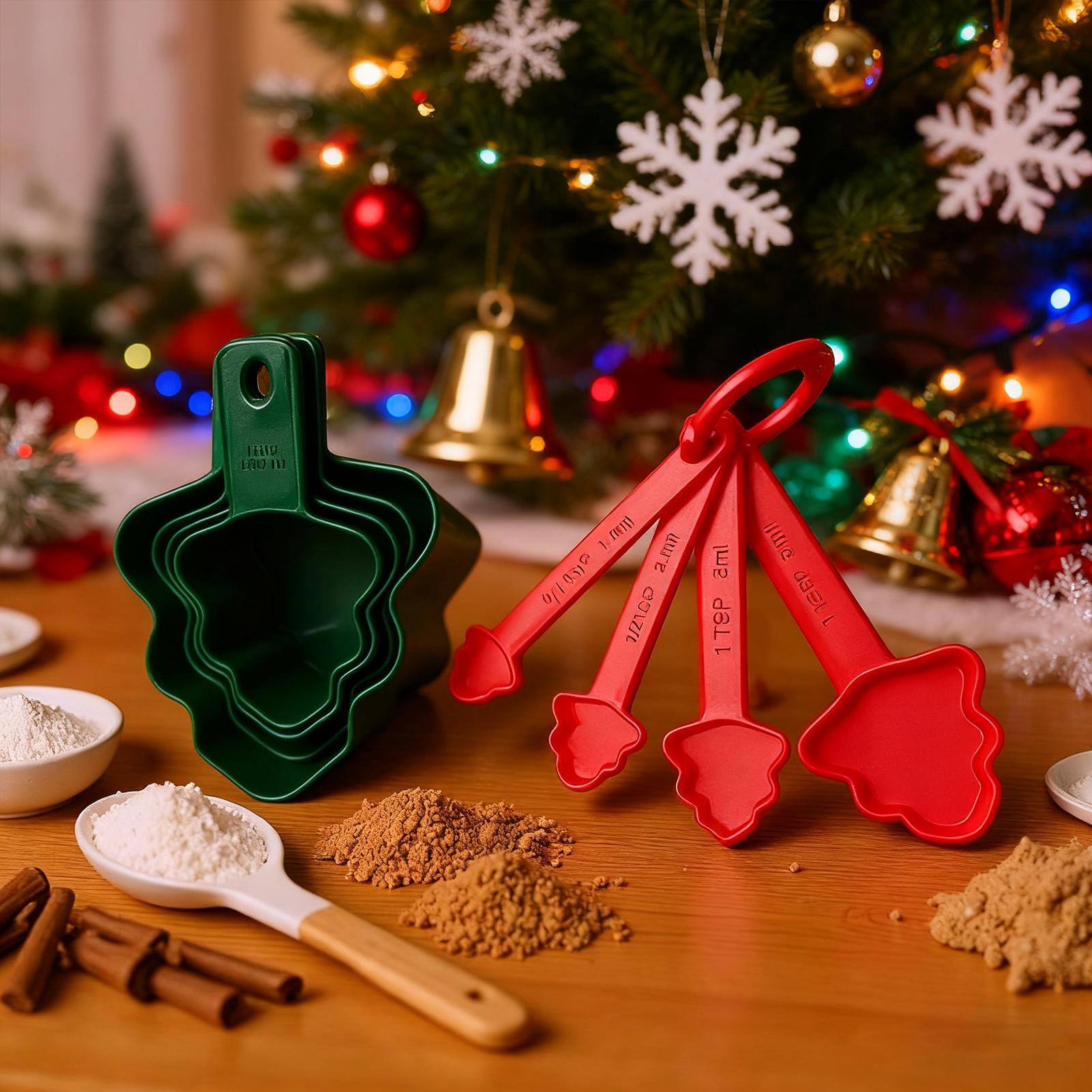 Christmas Measuring Cups And S - Kitchen Baking Utensil Set recensie en prijs