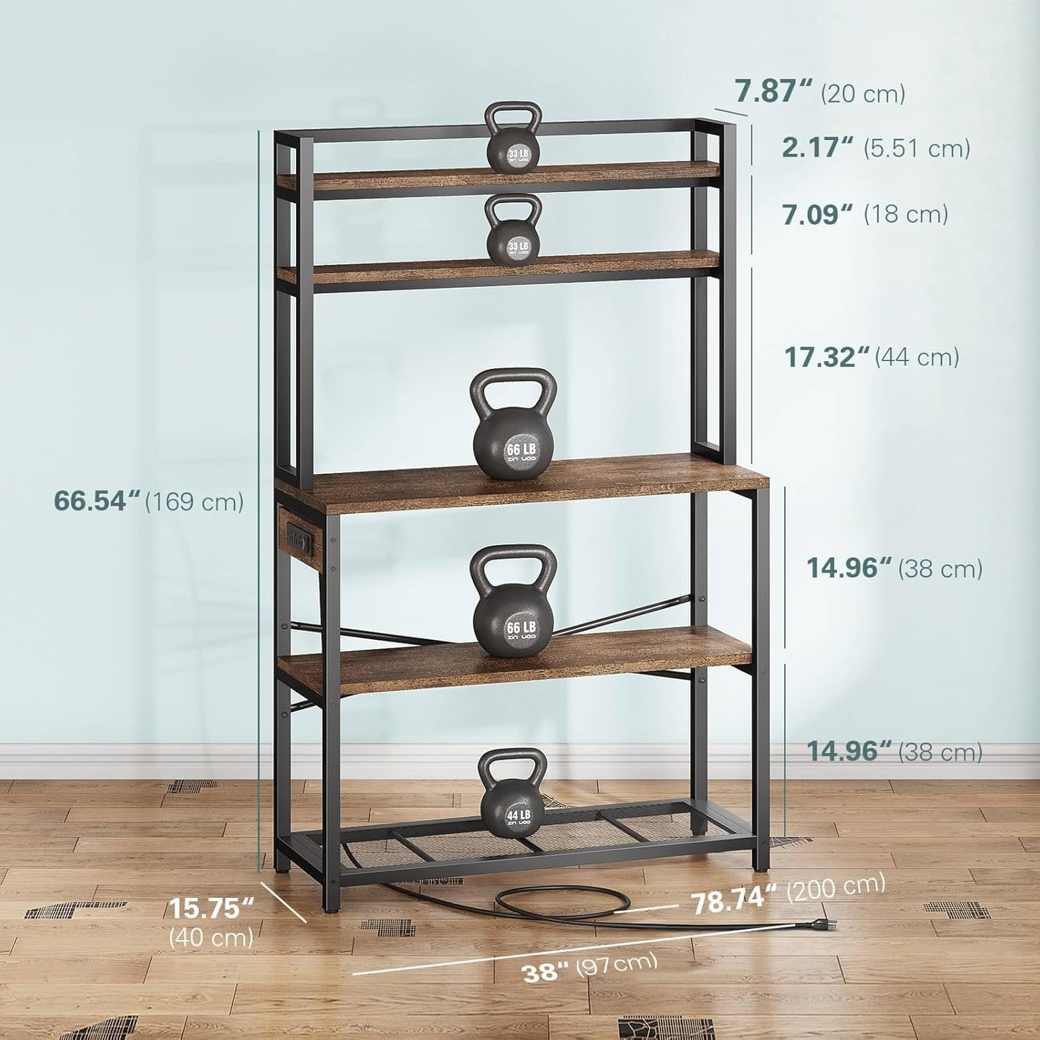 Denkee Large Bakers Rack with  - Kitchen Baker recensie en prijs