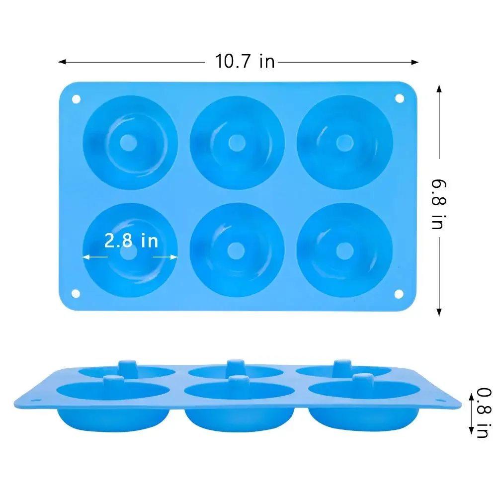 1/2pcs Silicone Muffins Donut  - Kitchen Baking Utensils recensie en prijs