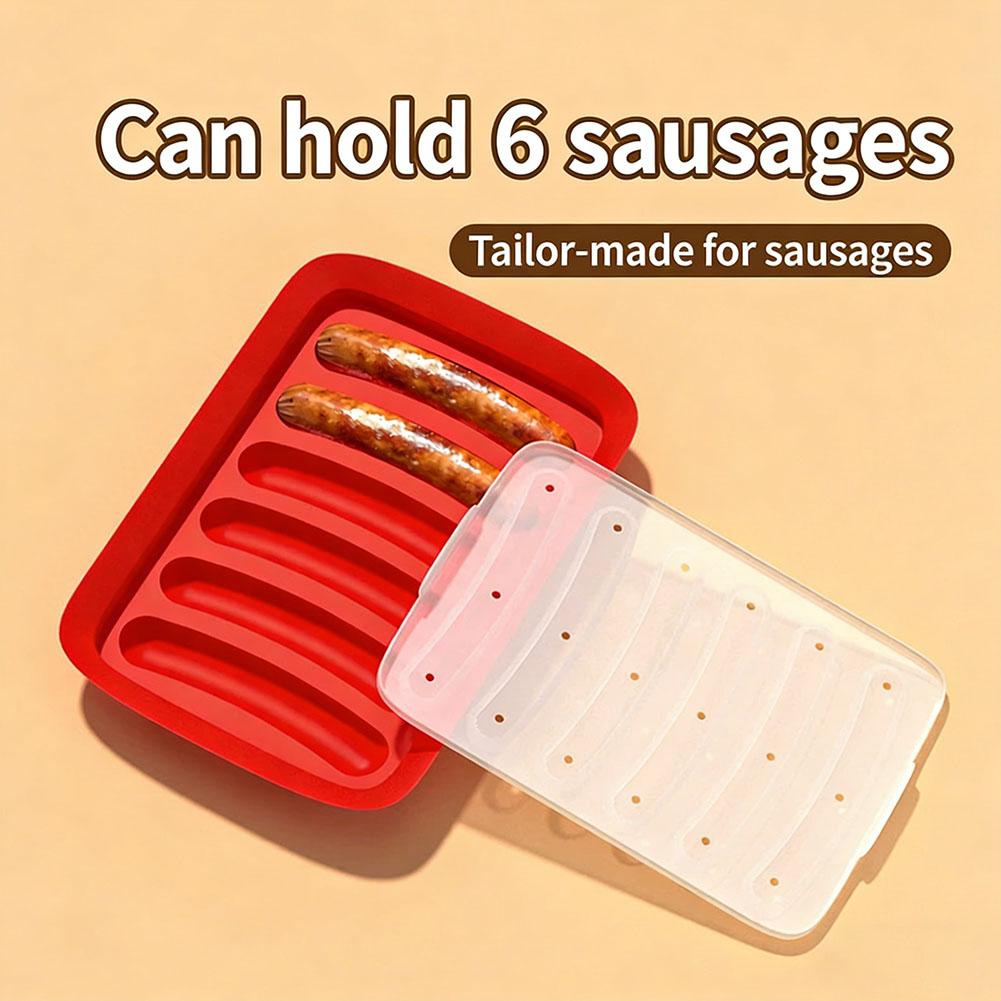 6-Cavity Silicone Sausage Make - Baking Kitchen Kids recensie en prijs
