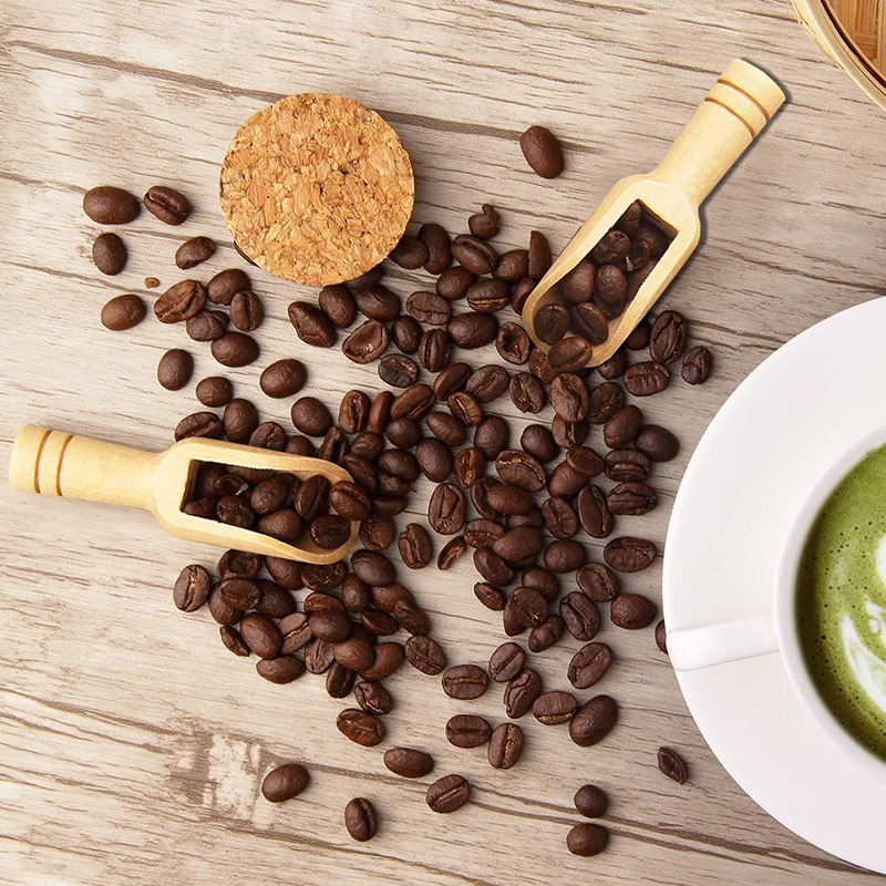 2/5PCS Wooden Coffee Scoop Set - Kitchen Baking Utensil Set recensie en prijs