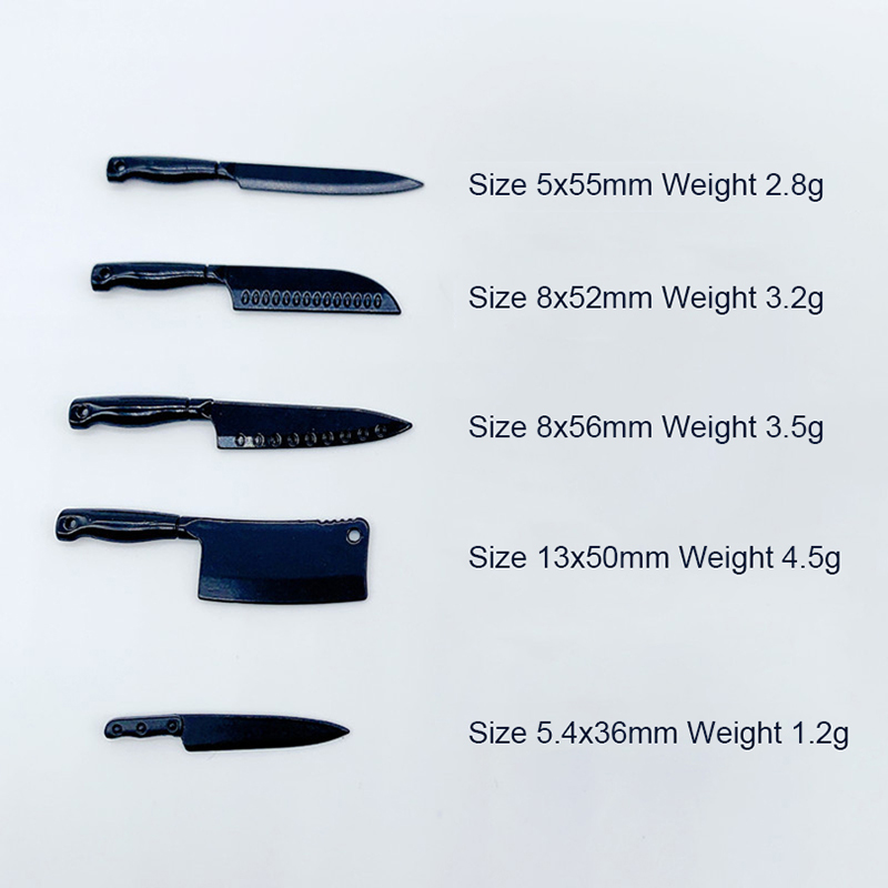 1/12 Dollhouse Mini Knives Mod - Kitchen Utensils recensie en prijs