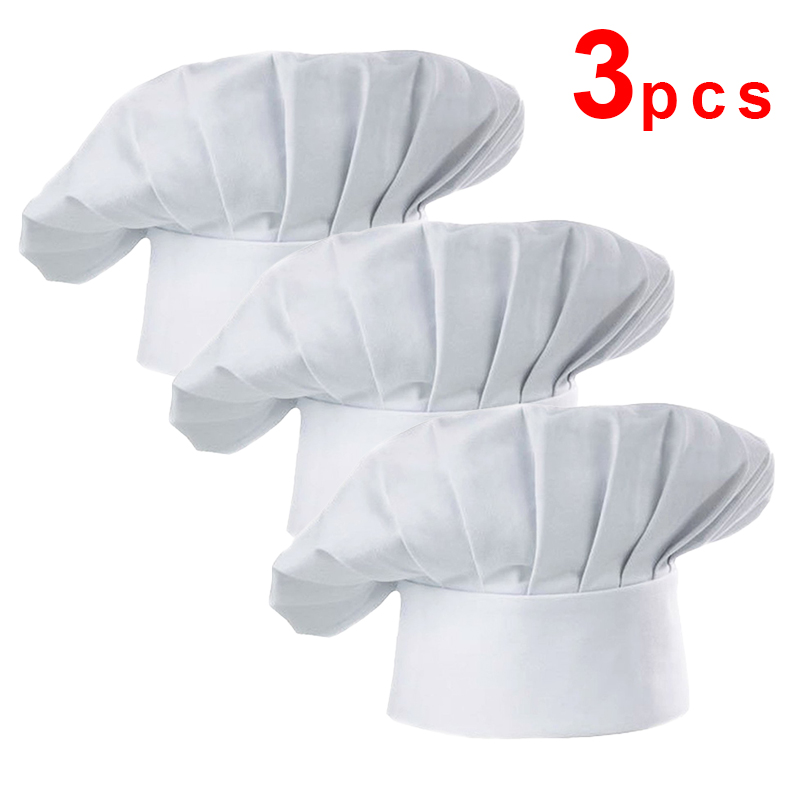 3pcs High22cm Cook Hat White C - Kitchen Baker recensie en prijs