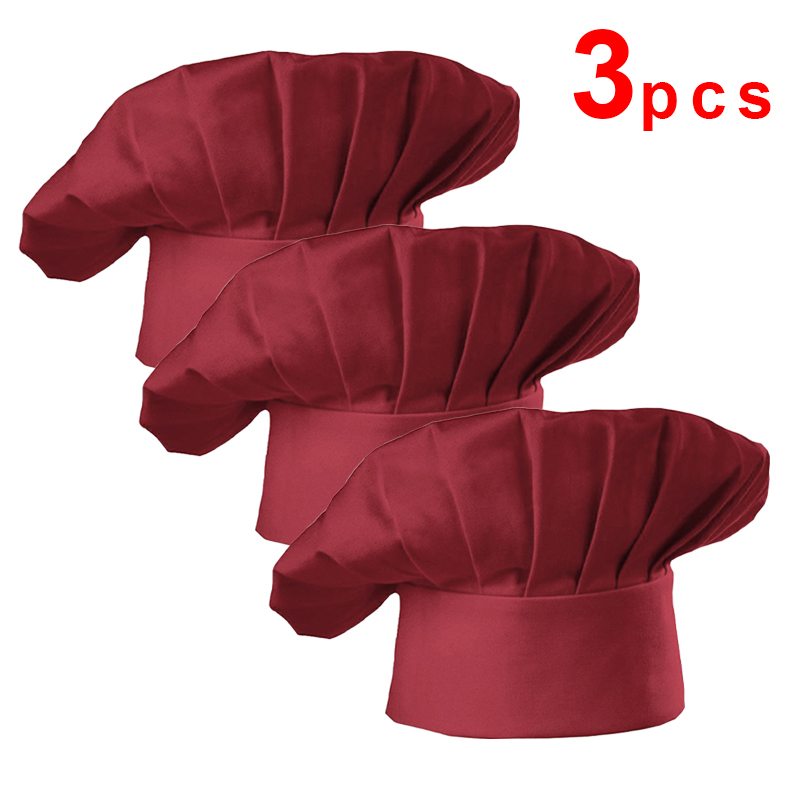 3pcs High22cm Cook Hat White C - Kitchen Baker recensie en prijs