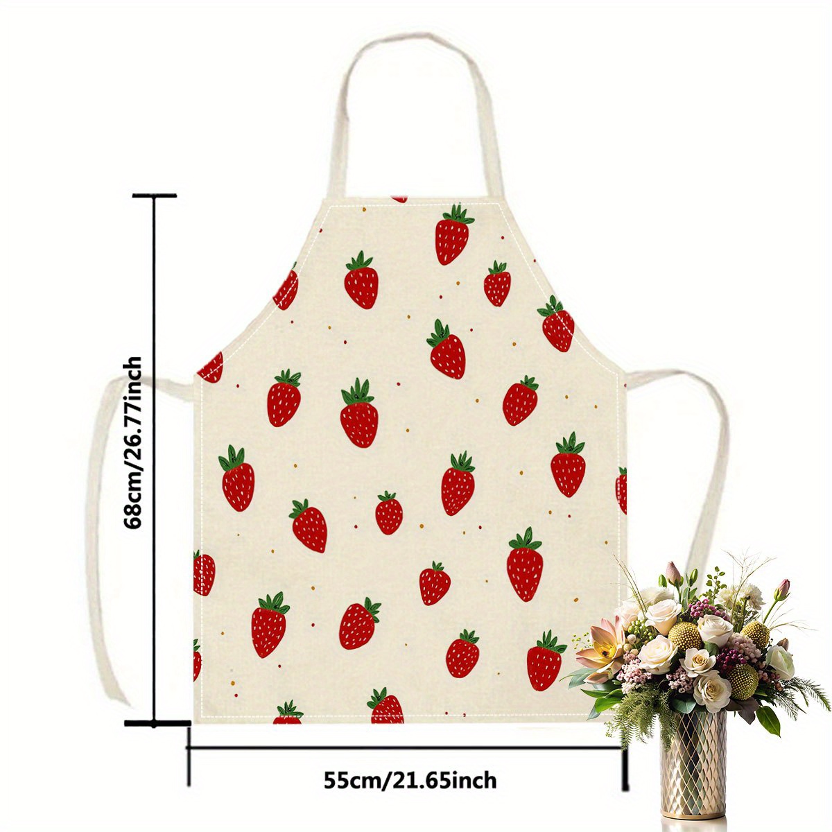 1pc Strawberry Apron Fruit Pat - Baking Kitchen Kids recensie en prijs