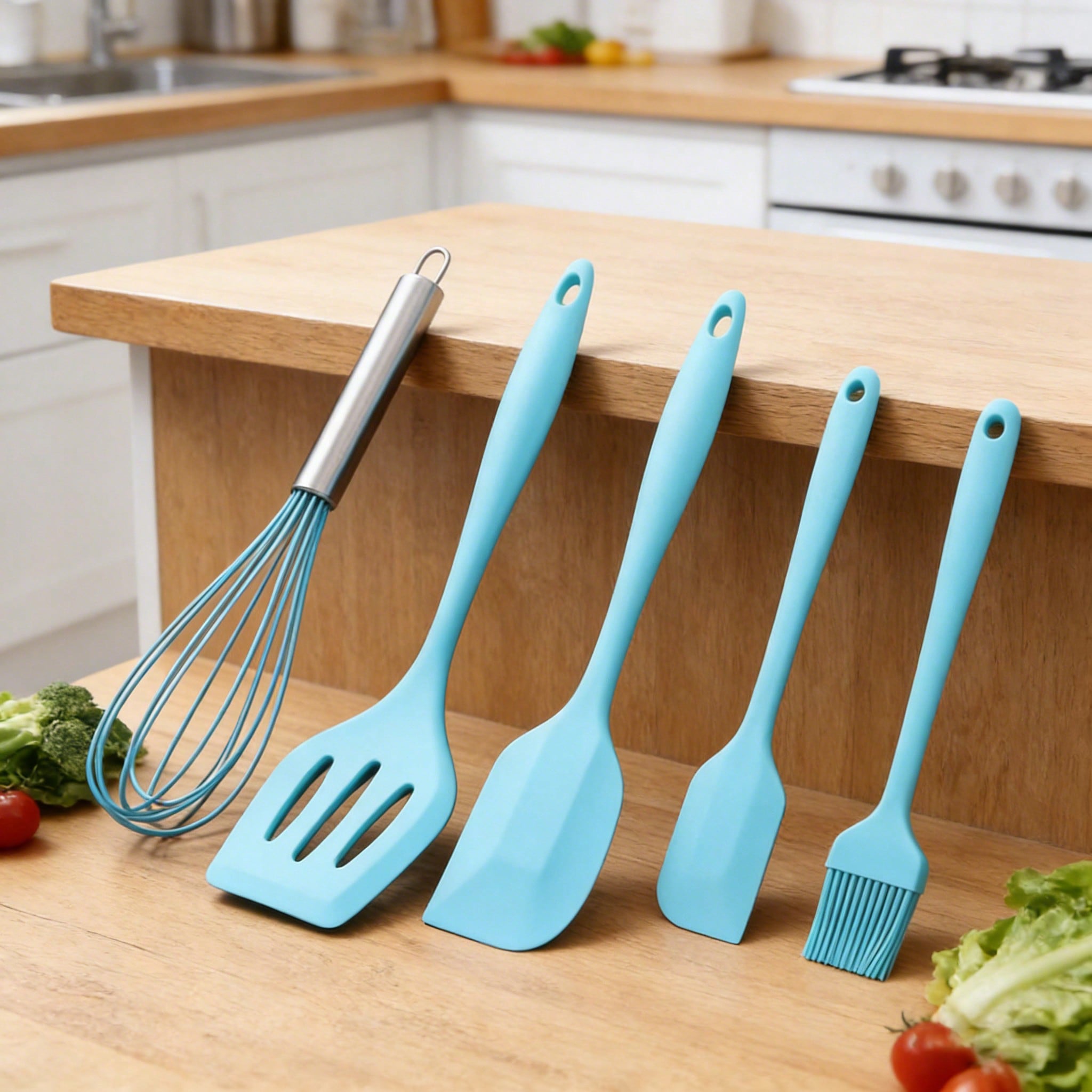 Silicone Cooking Utensils Set, - Kitchen Baking Utensil Set recensie en prijs