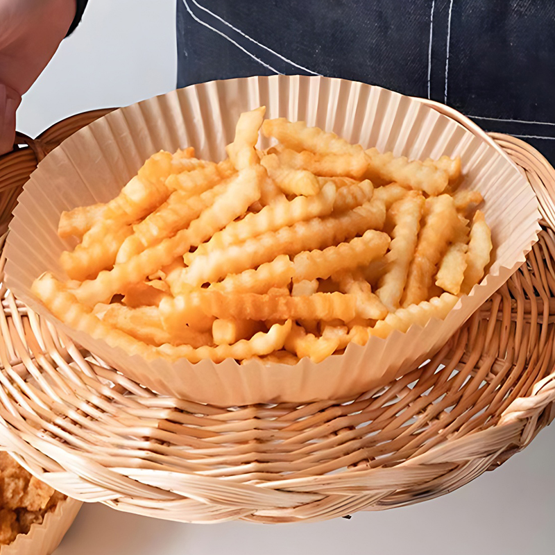 50/100PCS Air Fryer Paper Plat - Kitchen Baking Mat recensie en prijs