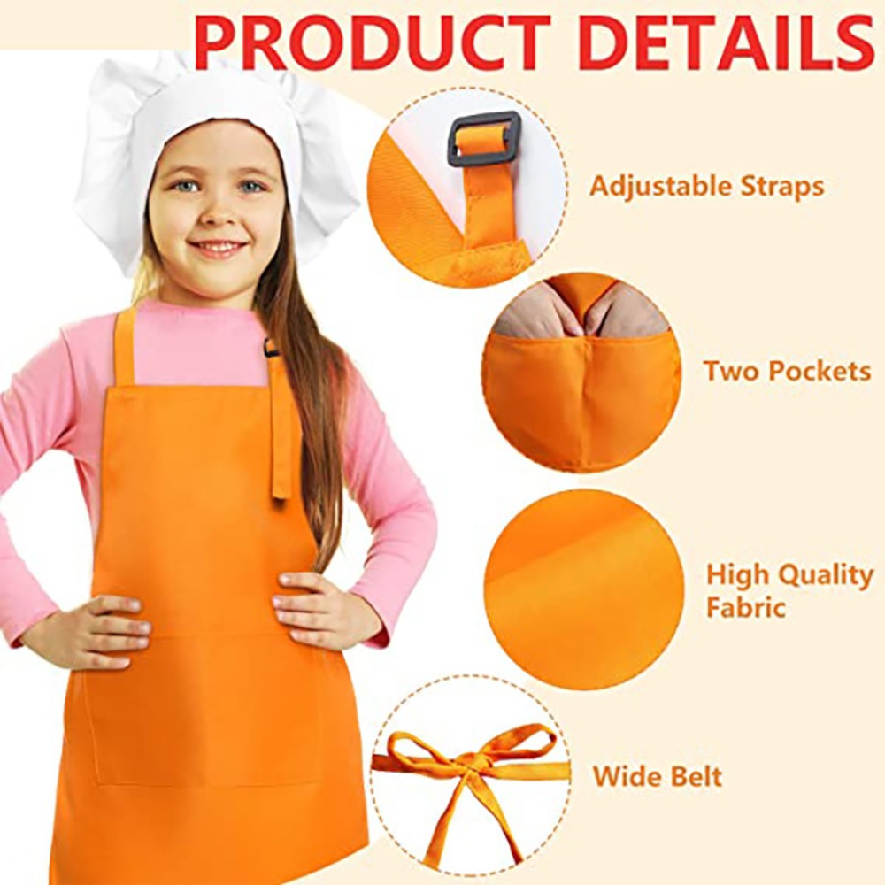 Children Chef Apron Front Pock - Kitchen Kids Baking Set recensie en prijs