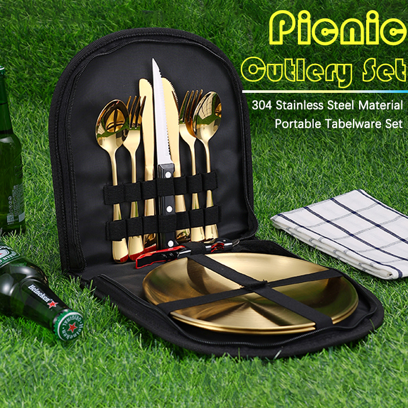 10Pcs Camping Tableware Set 30 - Kitchen Baking Utensil Set recensie en prijs