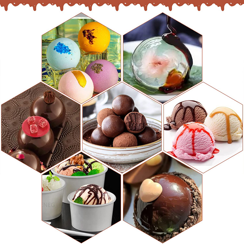 6 Cavities Semicircle Silicone - Kitchen Baking Utensils recensie en prijs