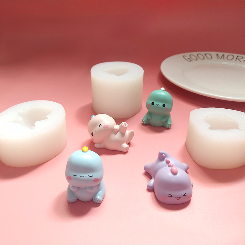 Dinosaurs Silicone Soap Molds  - Baking Kitchen Kids recensie en prijs