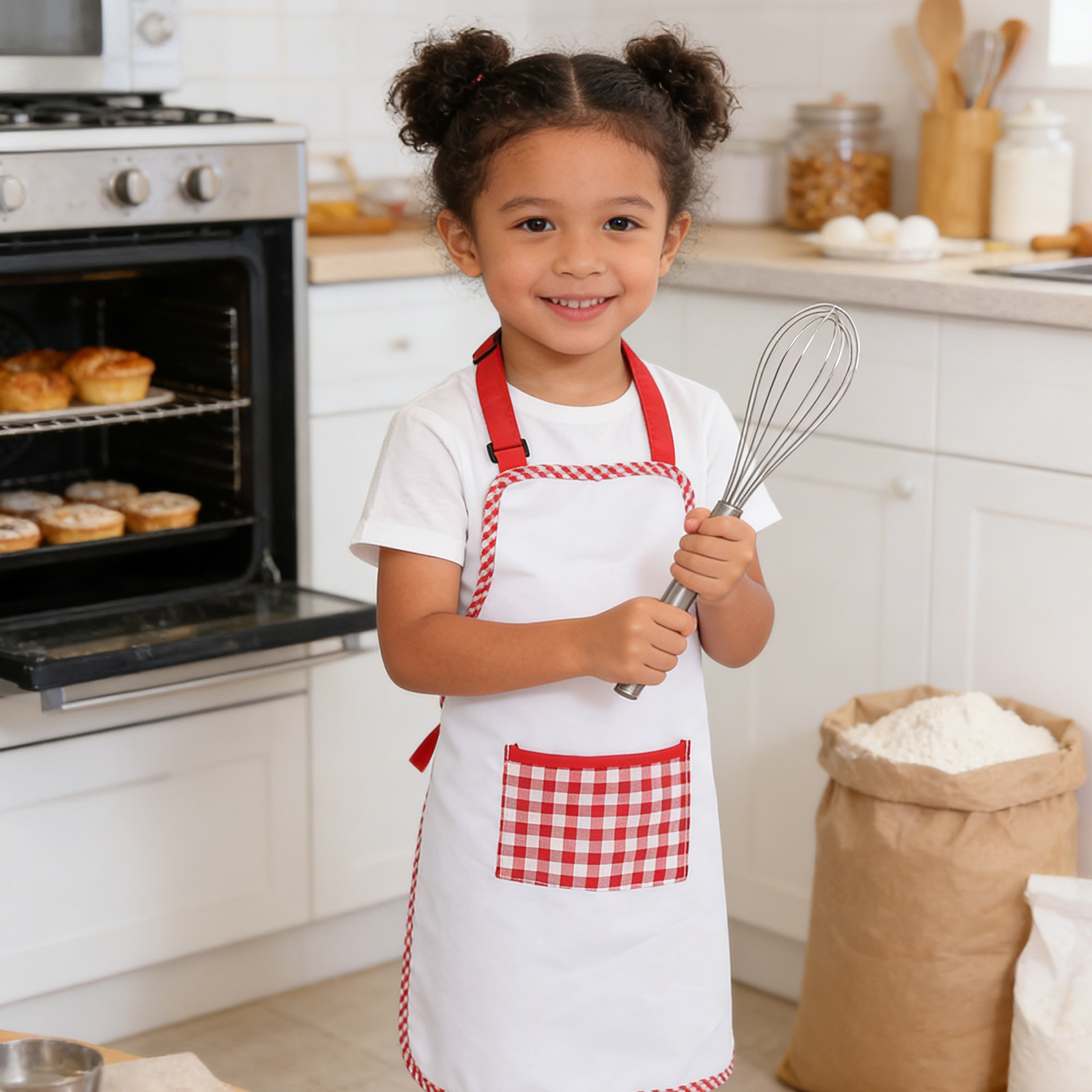 1Set Kids Cooking Apron Set wi - Kitchen Kids Baking Set recensie en prijs