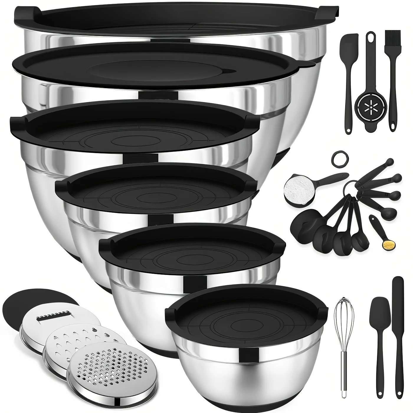 Set of Mixing Bowls Made of St - Kitchen Baking Utensil Set recensie en prijs