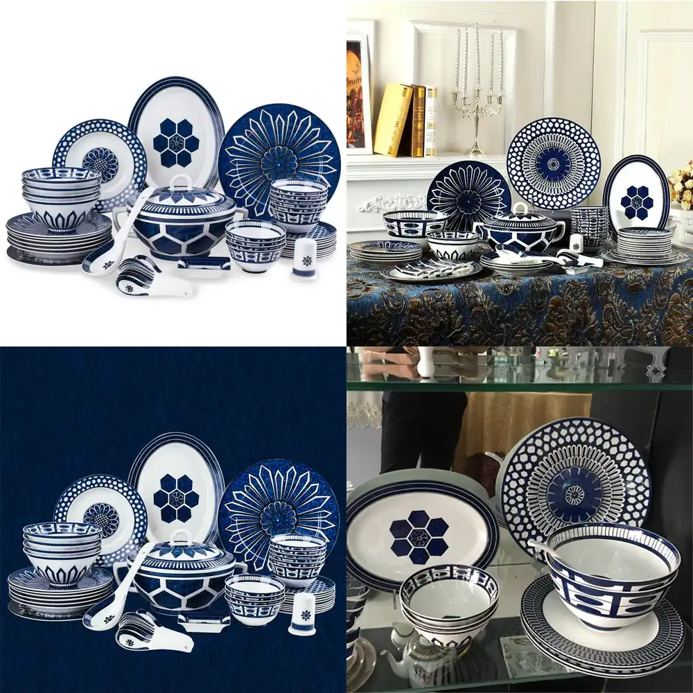 58 Pcs Dinnerware Set Kitchen  - Kitchen Utensils recensie en prijs