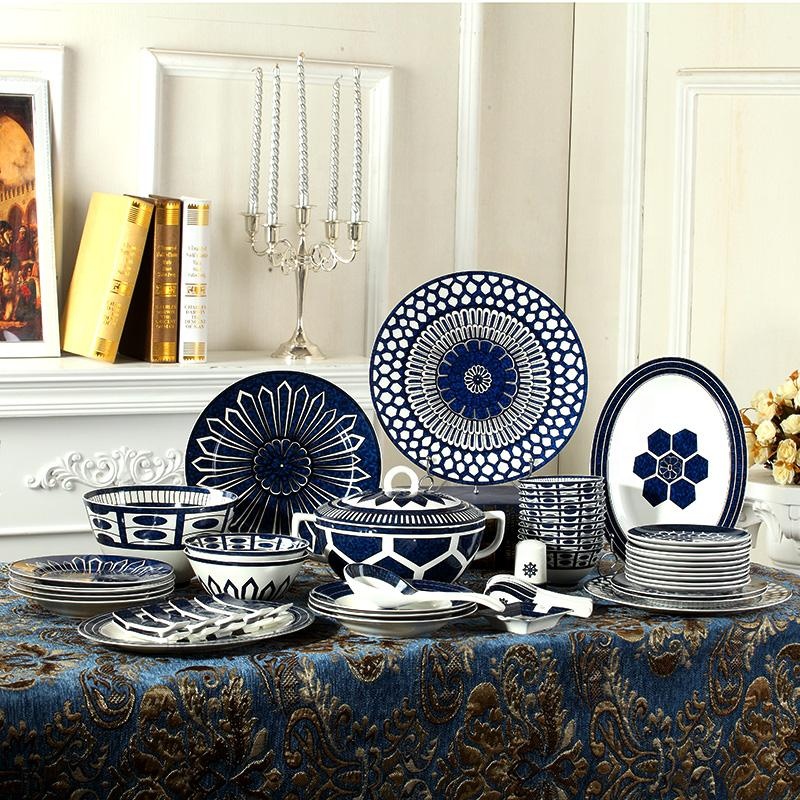 58 Pcs Dinnerware Set Kitchen  - Kitchen Utensils recensie en prijs