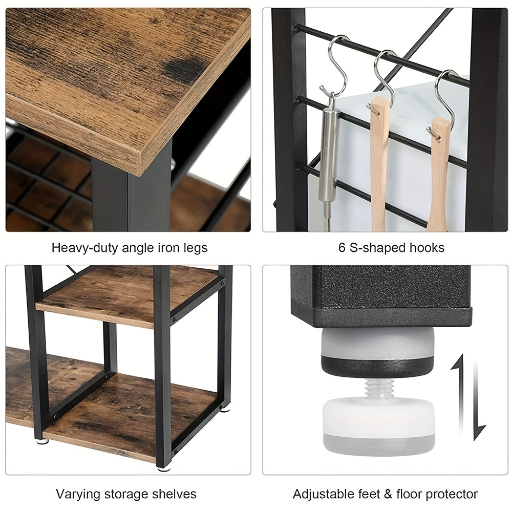 4 Tier Kitchen Bakers Rack Mic - Kitchen Baker recensie en prijs